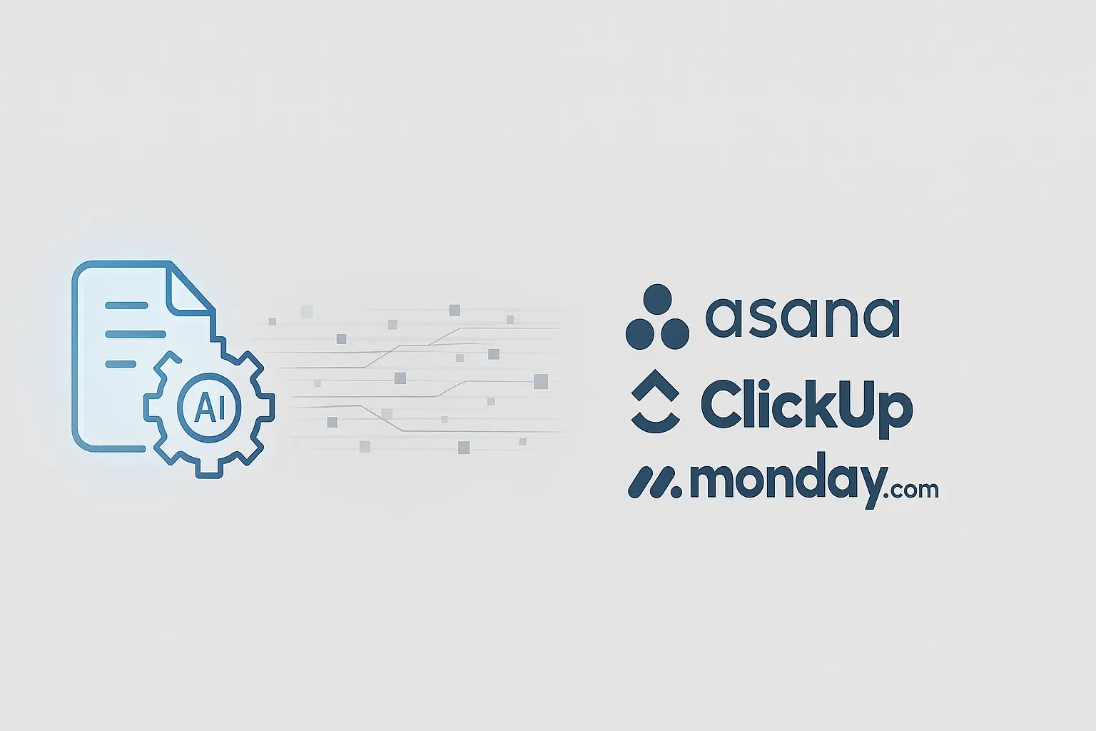 Integrate AI content plans with project management tools.
