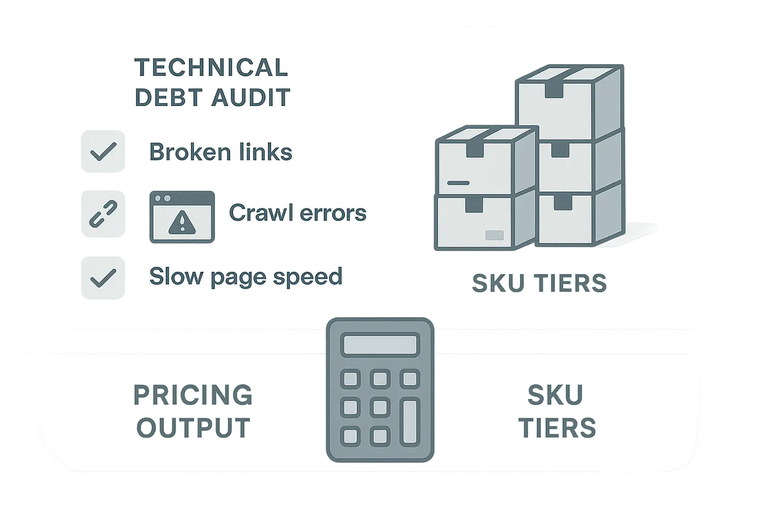 E-commerce scenarios flow