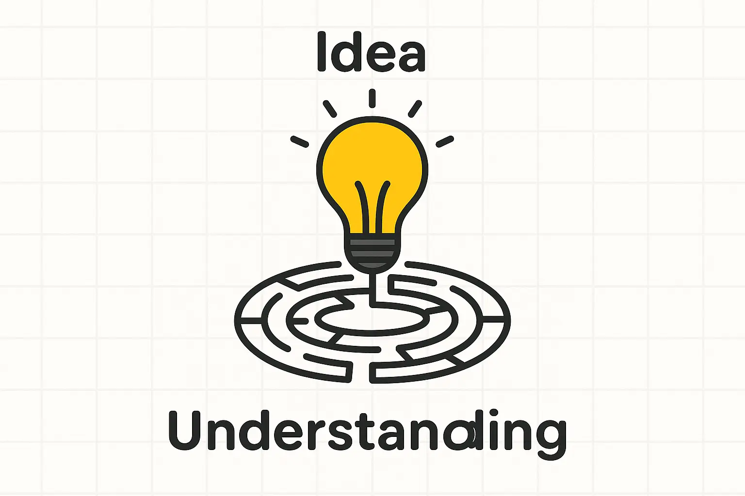 A magnifying glass hovering over a document, symbolizing inspection and quality control.