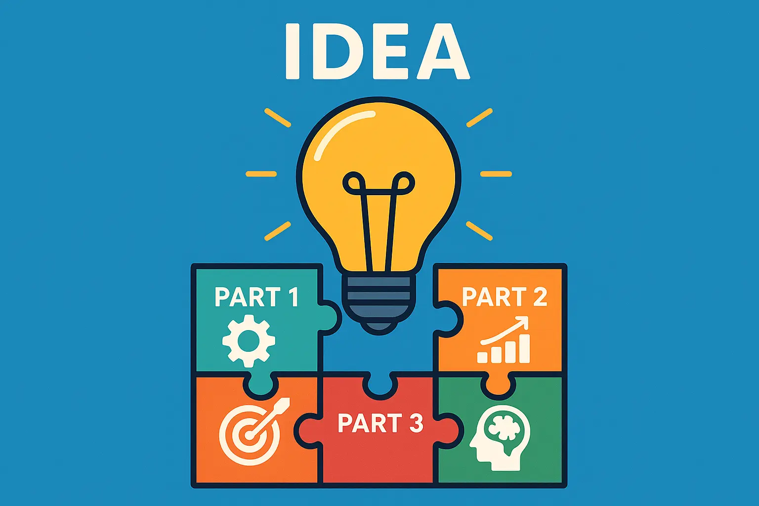 AI-generated content structure showing intent clusters