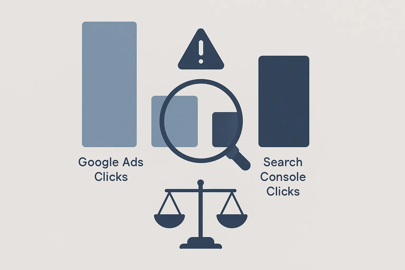 A close-up view of the dashboard's "Blended KPIs" section, highlighting metrics like Total Clicks, Total Impressions, and Blended CTR.